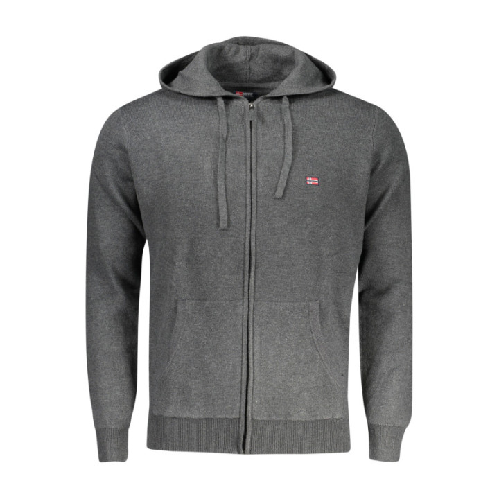 CARDIGAN GRIS POUR HOMME NORVÈGE 1963