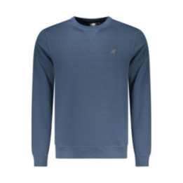 SWEAT-SHIRT BLEU À FERMETURE ÉCLAIR POUR HOMME US GRAND