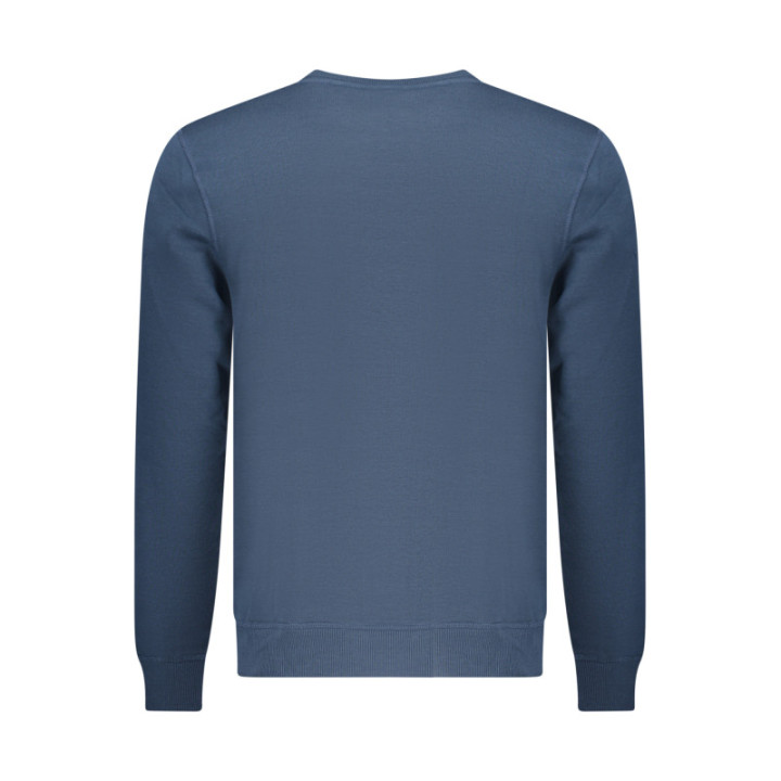 SWEAT-SHIRT BLEU À FERMETURE ÉCLAIR POUR HOMME US GRAND