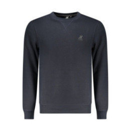 SWEAT-SHIRT BLEU À FERMETURE ÉCLAIR POUR HOMME US GRAND