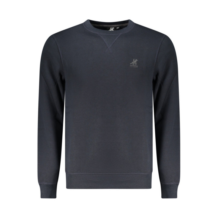 SWEAT-SHIRT BLEU À FERMETURE ÉCLAIR POUR HOMME US GRAND