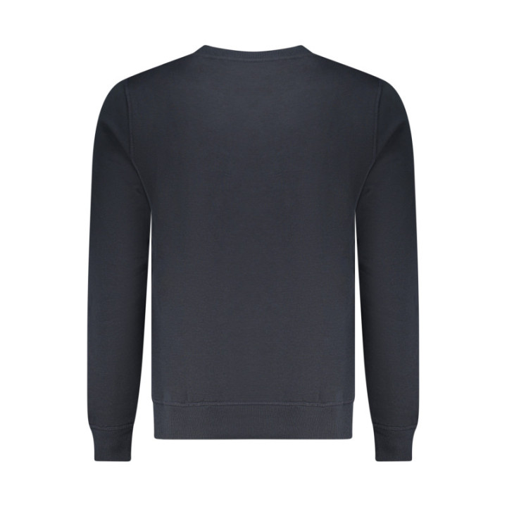 SWEAT-SHIRT BLEU À FERMETURE ÉCLAIR POUR HOMME US GRAND