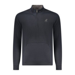 SWEAT-SHIRT BLEU À FERMETURE ÉCLAIR POUR HOMME US GRAND