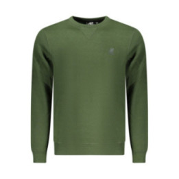 SWEAT-SHIRT VERT À FERMETURE ÉCLAIR POUR HOMME US GRAND