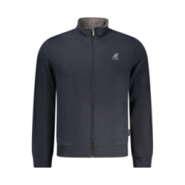 SWEAT-SHIRT BLEU À FERMETURE ÉCLAIR POUR HOMME US GRAND