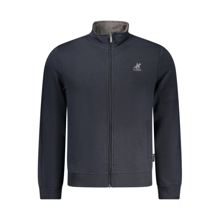 SWEAT-SHIRT BLEU À FERMETURE ÉCLAIR POUR HOMME US GRAND