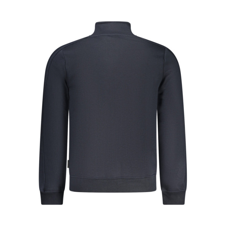 SWEAT-SHIRT BLEU À FERMETURE ÉCLAIR POUR HOMME US GRAND