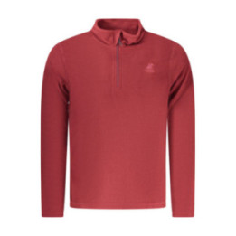 SWEAT-SHIRT ROUGE À FERMETURE ÉCLAIR POUR HOMME US GRAND