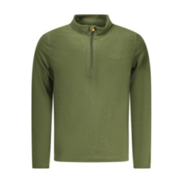 SWEAT-SHIRT VERT À FERMETURE ÉCLAIR POUR HOMME US GRAND