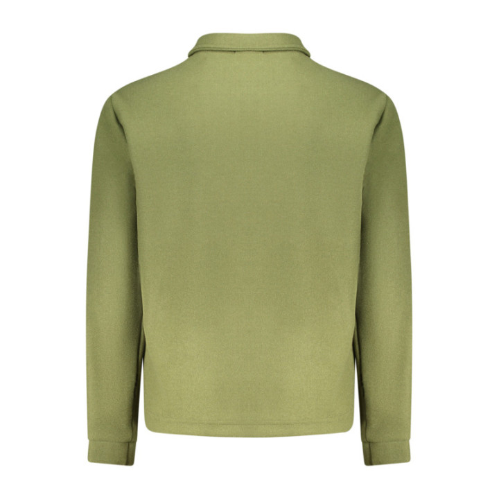 CHEMISE À MANCHES LONGUES VERTE POUR HOMME AVEC MOTIF DE FUSIL