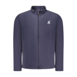SWEAT-SHIRT BLEU À FERMETURE ÉCLAIR POUR HOMME US GRAND