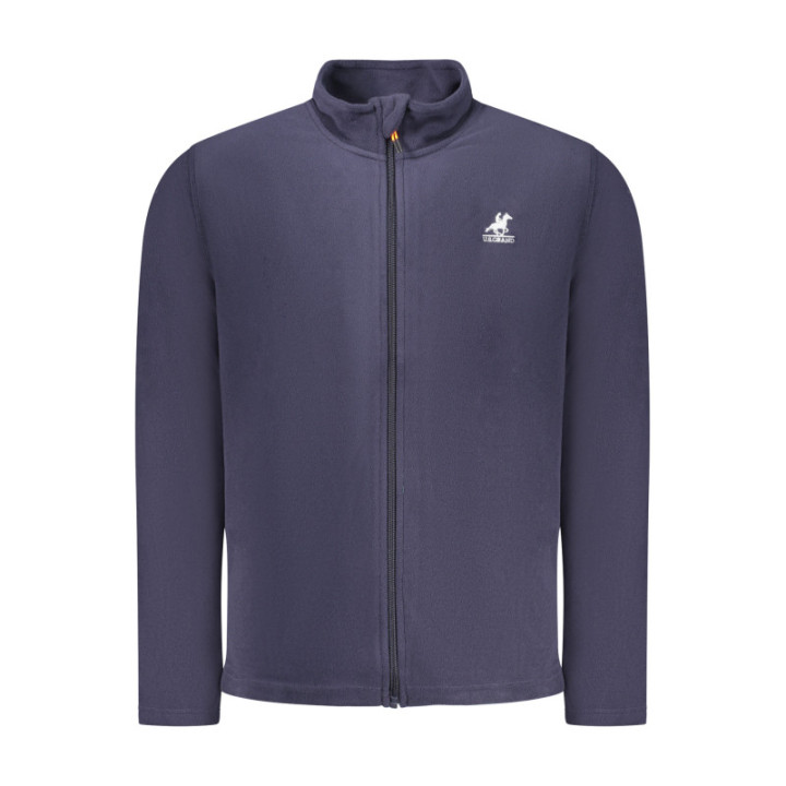 SWEAT-SHIRT BLEU À FERMETURE ÉCLAIR POUR HOMME US GRAND