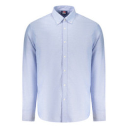 Chemise à manches longues pour homme, Norvège 1963, bleue