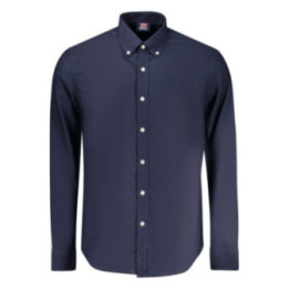 CHEMISE BLEUE À MANCHES LONGUES POUR HOMME, NORVÈGE 1963