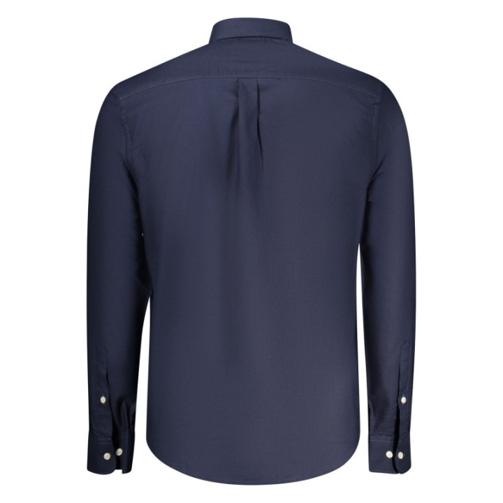CHEMISE BLEUE À MANCHES LONGUES POUR HOMME, NORVÈGE 1963