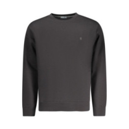 SWEAT-SHIRT NOIR À FERMETURE ÉCLAIR POUR HOMME COVERI MOVING