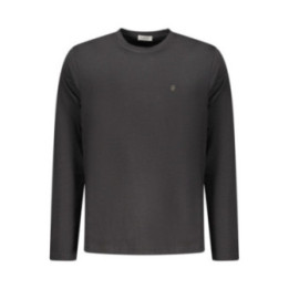 T-shirt à manches longues noir pour homme Coveri Moving