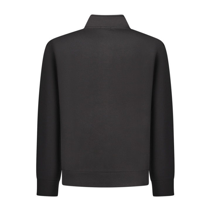 SWEAT-SHIRT NOIR À FERMETURE ÉCLAIR POUR HOMME COVERI MOVING