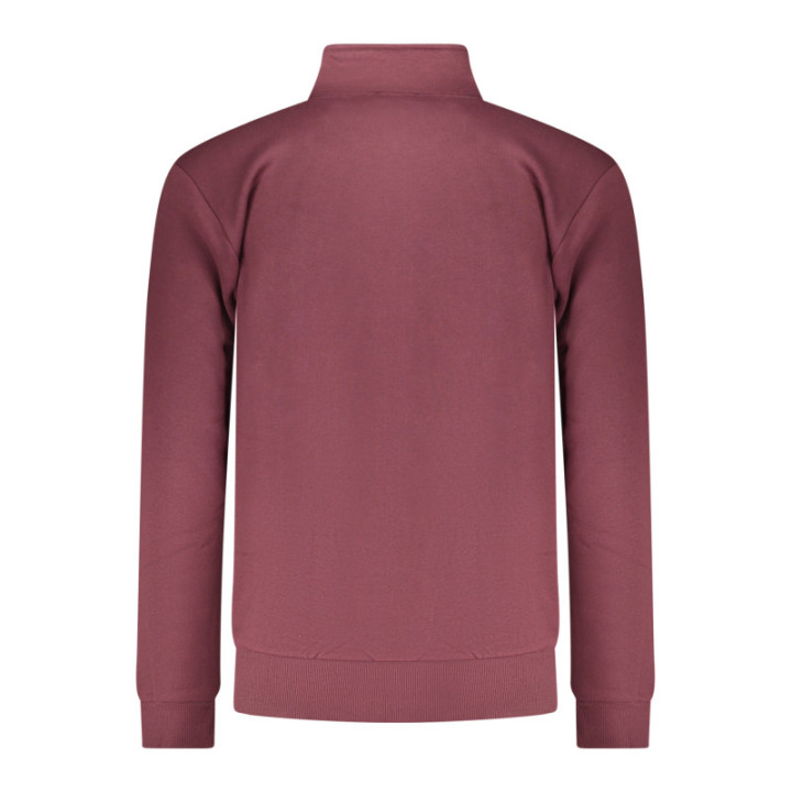 SWEAT-SHIRT ROUGE À FERMETURE ÉCLAIR POUR HOMME COVERI MOVING