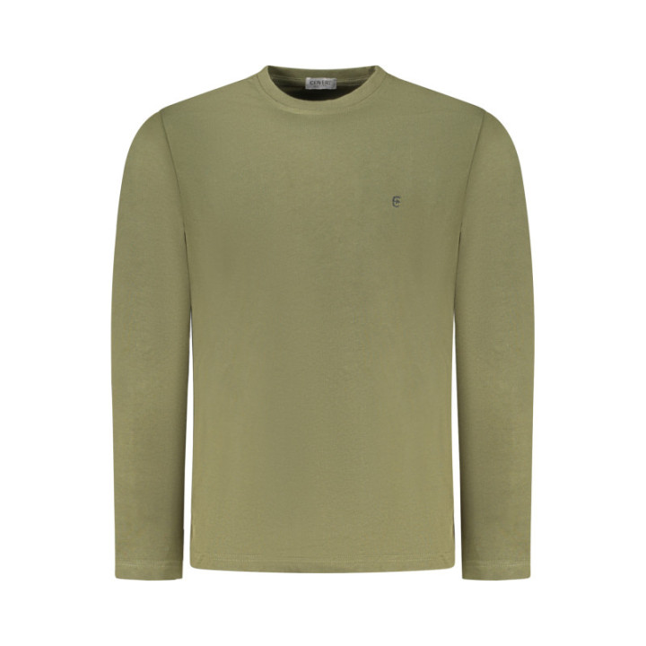 T-shirt à manches longues pour homme Coveri Moving, vert