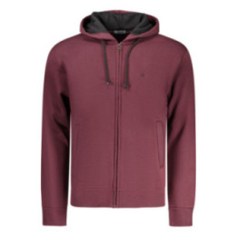 SWEAT-SHIRT ROUGE À FERMETURE ÉCLAIR POUR HOMME COVERI MOVING