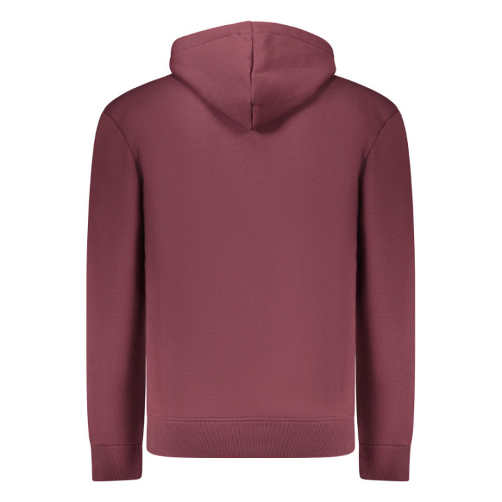 SWEAT-SHIRT ROUGE À FERMETURE ÉCLAIR POUR HOMME COVERI MOVING