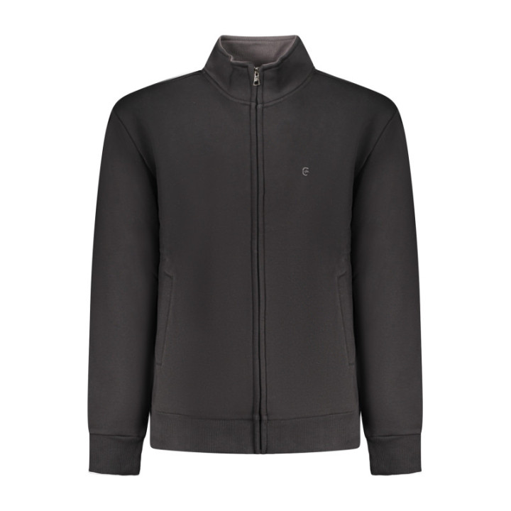 SWEAT-SHIRT NOIR À FERMETURE ÉCLAIR POUR HOMME COVERI MOVING