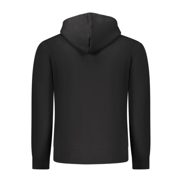 SWEAT-SHIRT NOIR À FERMETURE ÉCLAIR POUR HOMME COVERI MOVING