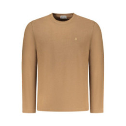 T-shirt à manches longues pour homme Coveri Moving, marron