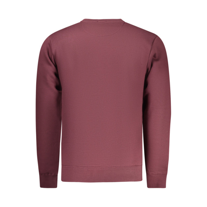 SWEAT-SHIRT ROUGE SANS ZIP POUR HOMME COVERI MOVING