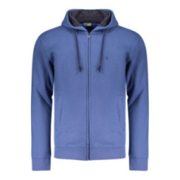 SWEAT-SHIRT BLEU À FERMETURE ÉCLAIR POUR HOMME COVERI MOVING