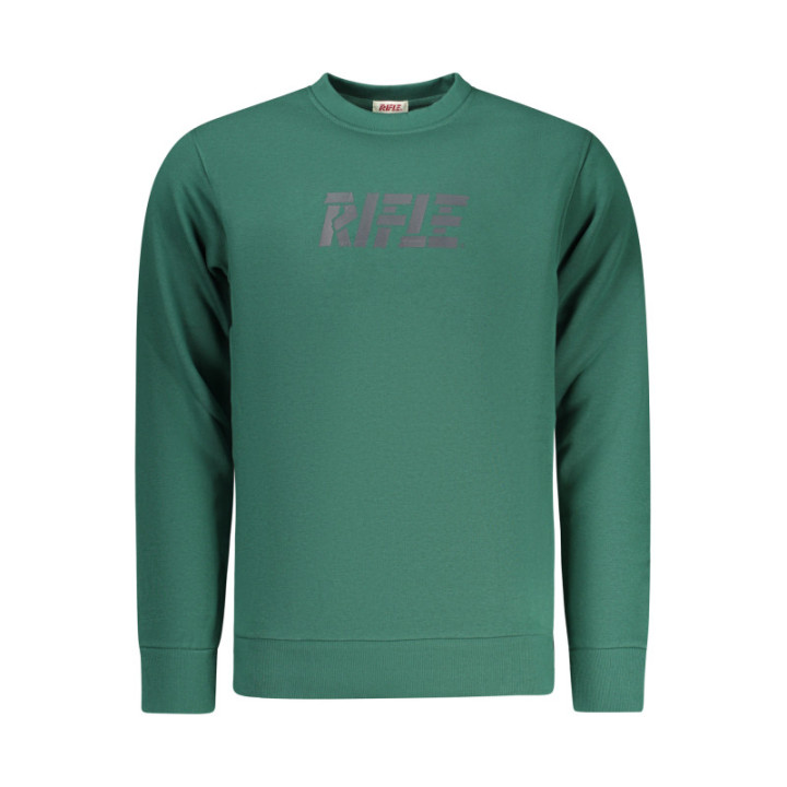 SWEAT-SHIRT FERMETURE ÉCLAIR VERT POUR HOMME RIFLE