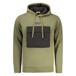 SWEAT-SHIRT FERMETURE ÉCLAIR VERT POUR HOMME RIFLE