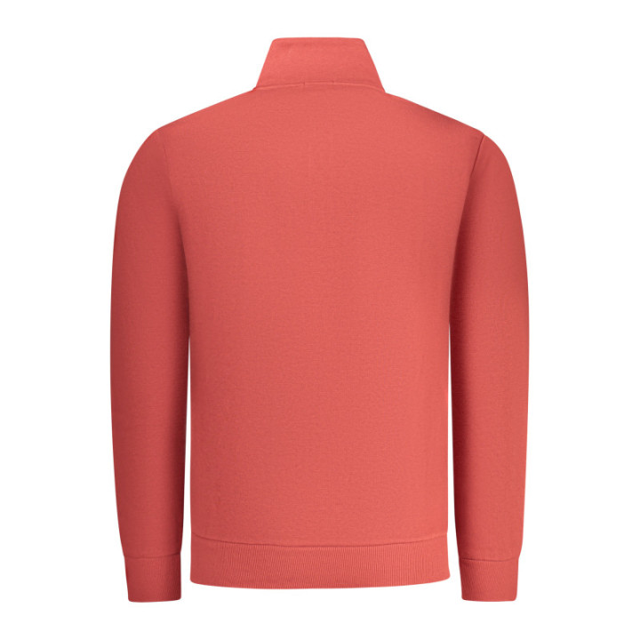 SWEAT-SHIRT FERMETURE ÉCLAIR ROUGE POUR HOMME