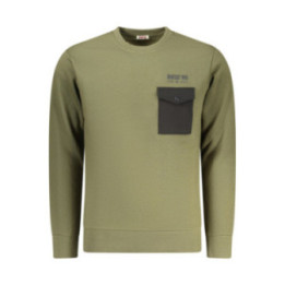 SWEAT-SHIRT FERMETURE ÉCLAIR VERT POUR HOMME RIFLE