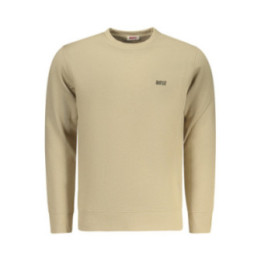 SWEAT-SHIRT ZIPPÉ HOMME BEIGE
