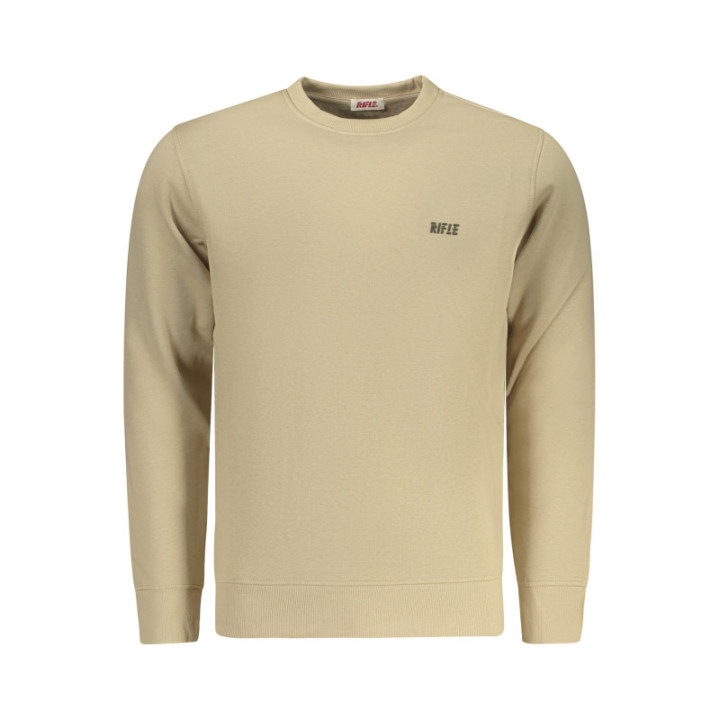 SWEAT-SHIRT ZIPPÉ HOMME BEIGE