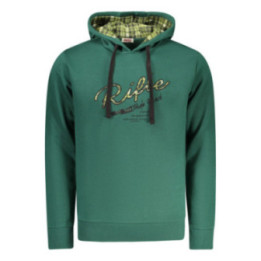 SWEAT-SHIRT FERMETURE ÉCLAIR VERT POUR HOMME RIFLE