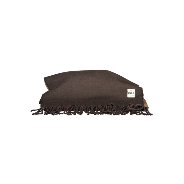 ÉCHARPE MARRON POUR HOMME À MOTIFS DE FUSIL