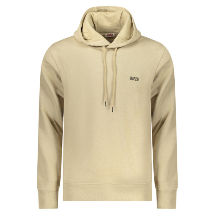 SWEAT-SHIRT ZIPPÉ HOMME BEIGE