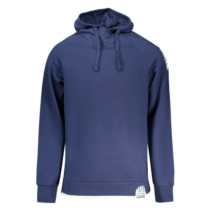 SWEAT-SHIRT FERMETURE ÉCLAIR POUR HOMME RIFLE BLEU
