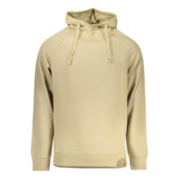 SWEAT-SHIRT ZIPPÉ HOMME BEIGE