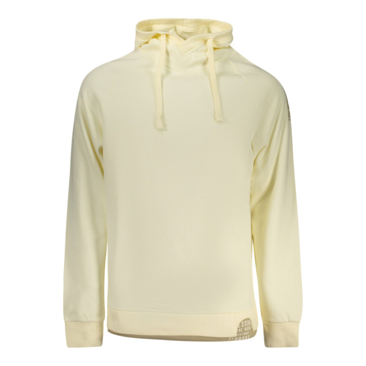 SWEAT-SHIRT BLANC À FERMETURE ÉCLAIR RIFLE POUR HOMME