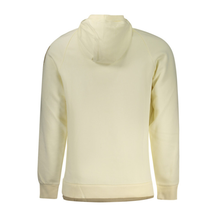 SWEAT-SHIRT BLANC À FERMETURE ÉCLAIR RIFLE POUR HOMME