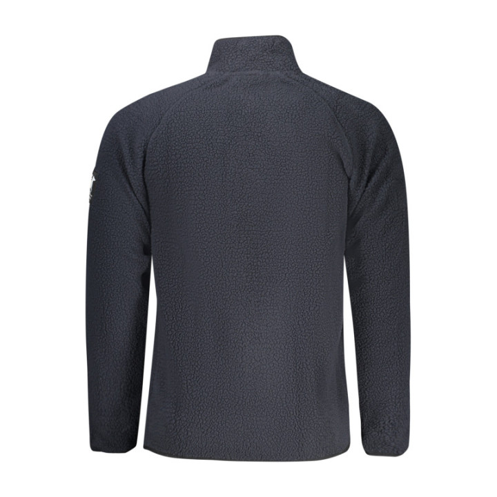 SWEAT-SHIRT BLEU À FERMETURE ÉCLAIR POUR HOMME US GRAND