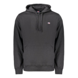 SWEAT-SHIRT NOIR À FERMETURE ÉCLAIR POUR HOMME NORVÈGE 1963