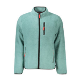 SWEAT-SHIRT VERT À FERMETURE ÉCLAIR POUR HOMME NORVÈGE 1963