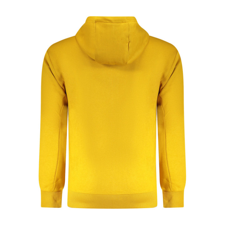 SWEAT-SHIRT JAUNE À FERMETURE ÉCLAIR POUR HOMME US GRAND