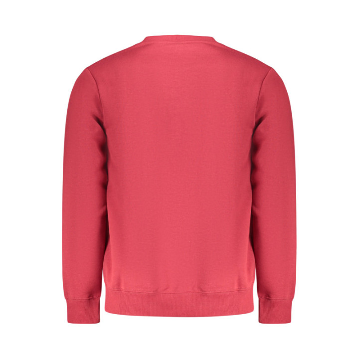 SWEAT-SHIRT ROUGE À FERMETURE ÉCLAIR POUR HOMME NORVÈGE 1963