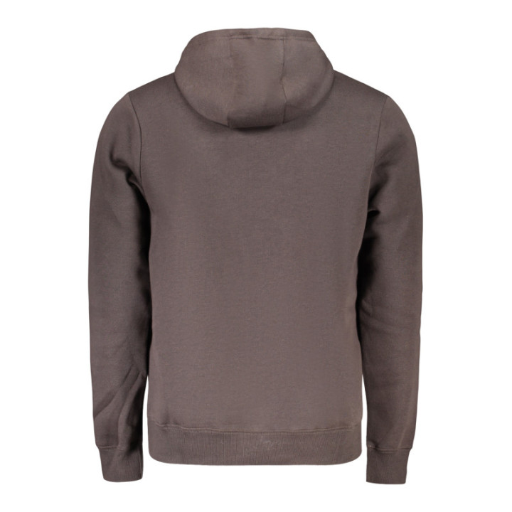 SWEAT-SHIRT MARRON À FERMETURE ÉCLAIR POUR HOMME NORVÈGE 1963